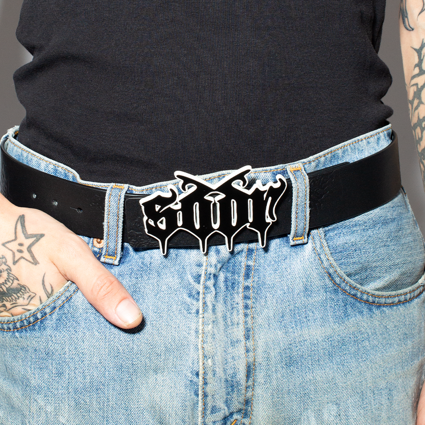 Buffoon Belt & Buckle (Reversible)