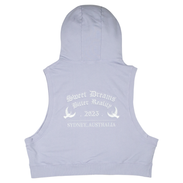 Hooded Vest (Cool Grey)